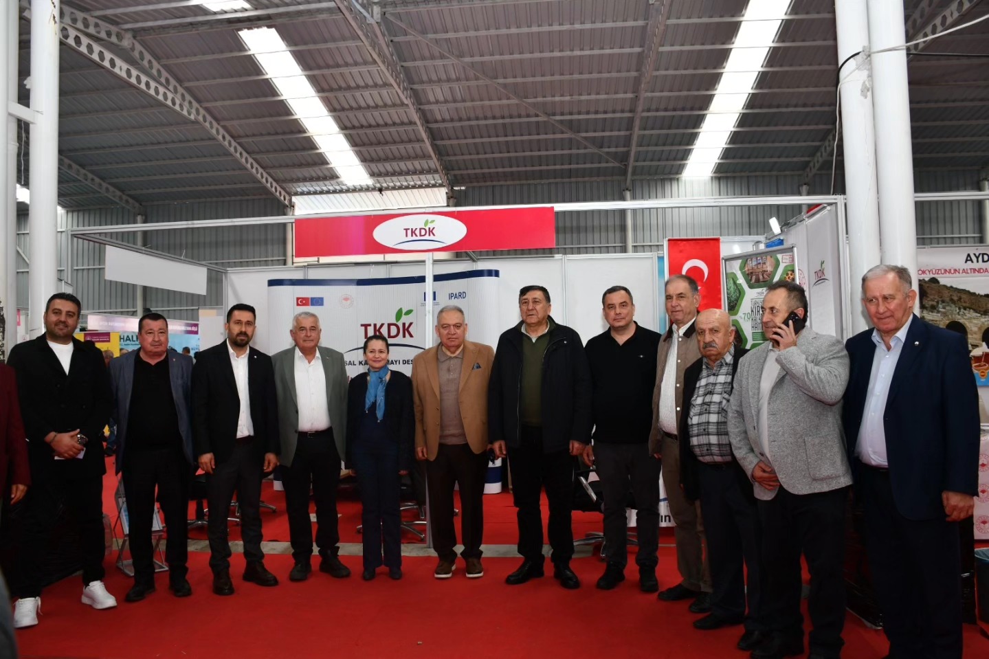 TUTSO BAŞKANI FARUK AYDIN, AYDIN TARIM FUARI’NA KATILDI