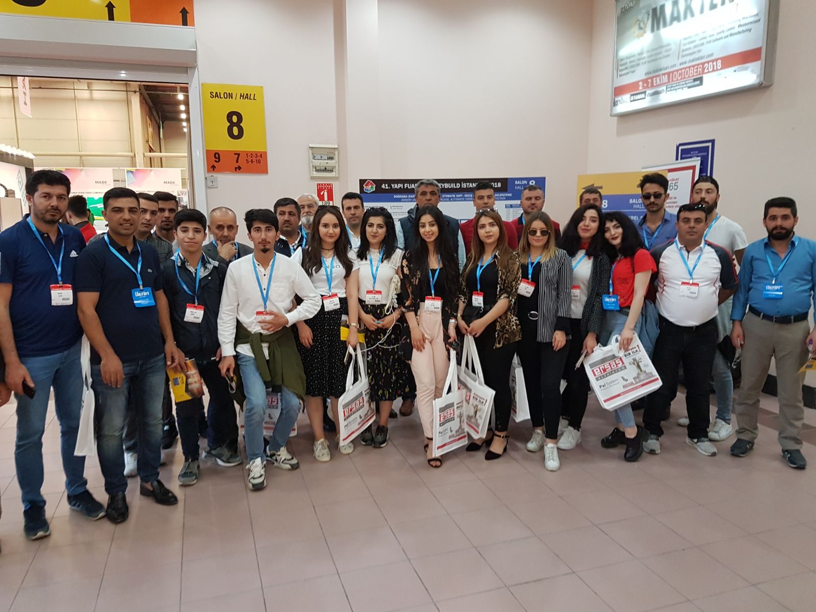 ODAMIZDAN İSTANBUL YAPI FUARINA ZİYARET