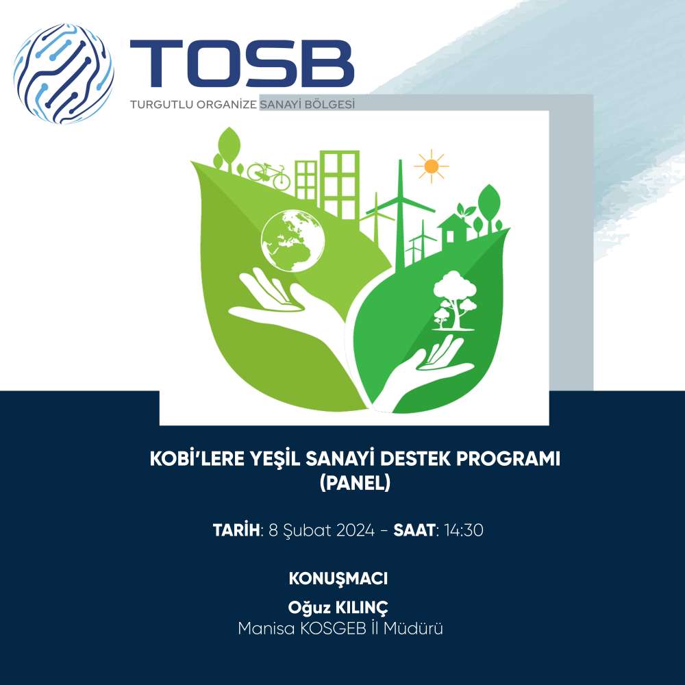 Kobilere Yeşil Sanayi Destek Programı