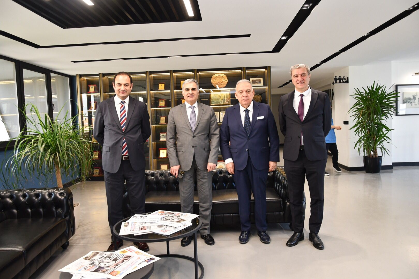 Ziraat Bankası Yetkililerinden Başkan Aydın'a Ziyaret
