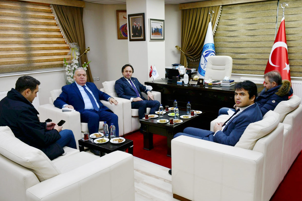 TCDD Genel Müdürü Uygun ve Salihli Ağır Ceza Mahkemesi Başkanı Avan'dan Ziyaret