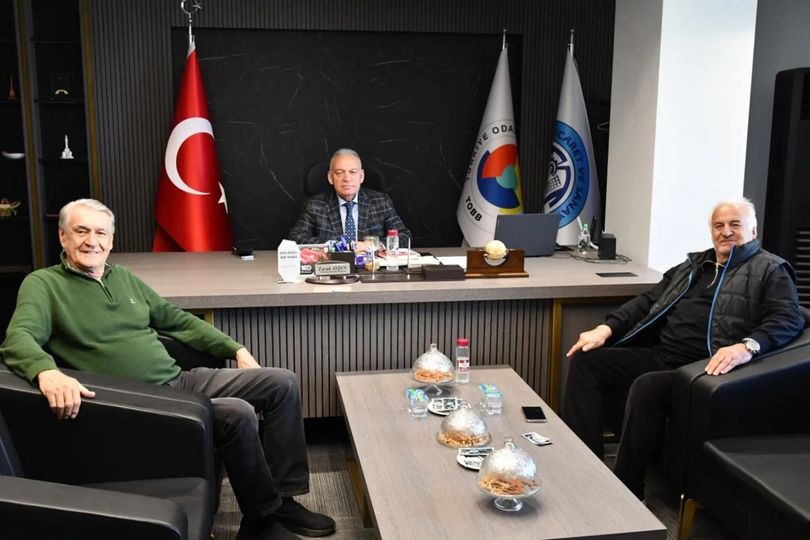 Pınar ve Bozkurt'tan, Başkan Aydın'a Ziyaret