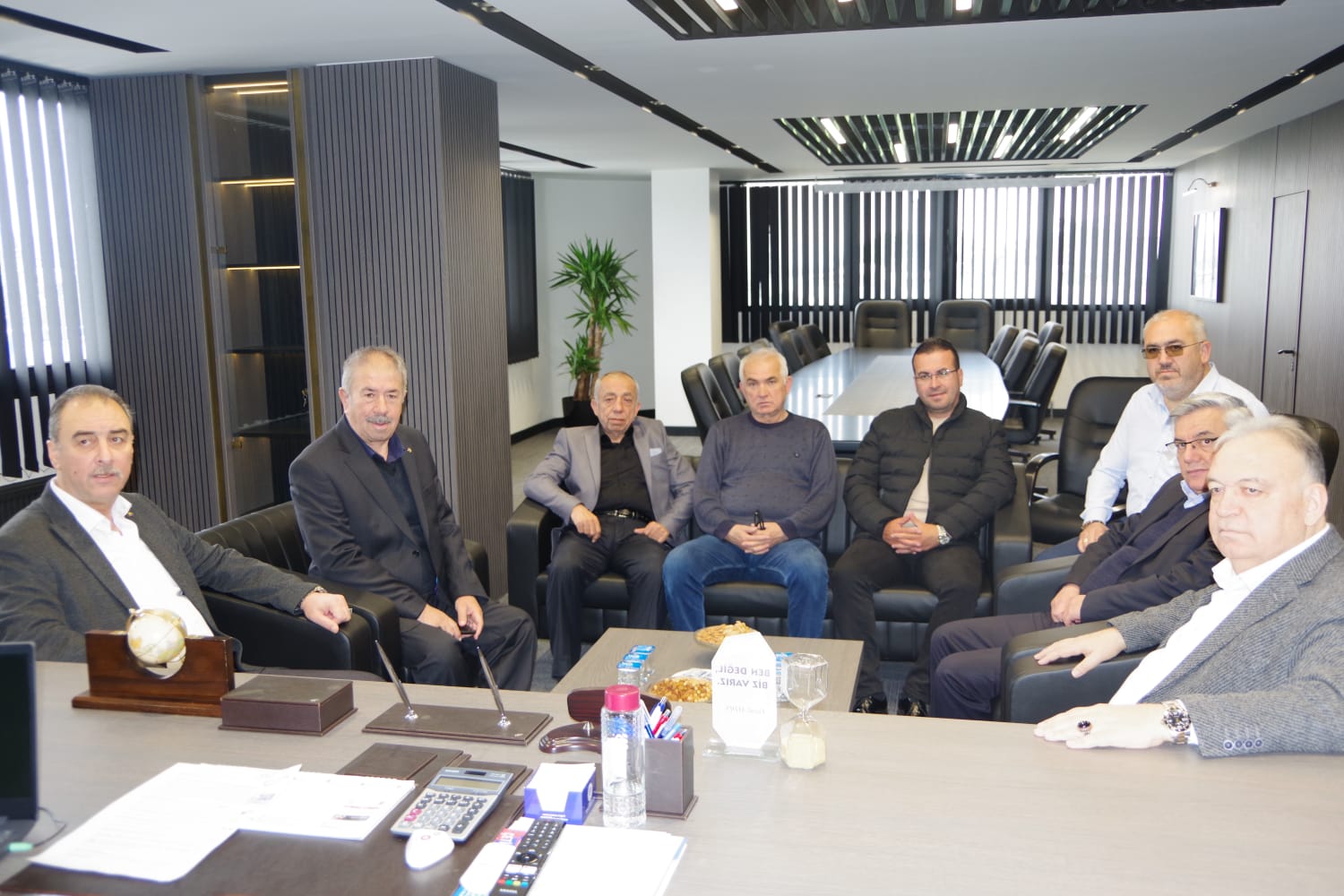 Burdur TSO'dan, TUTSO Başkanı Aydın'a Ziyaret