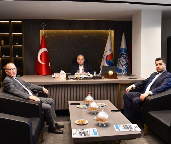 Türk Sağlık-Sen'den Başkan Aydın'a Ziyaret