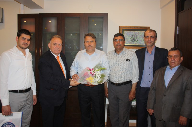 ODA YÖNETİMİMİZ MANİSA İLÇE BELEDİYE BAŞKANLARINI ZİYARET ETTİ