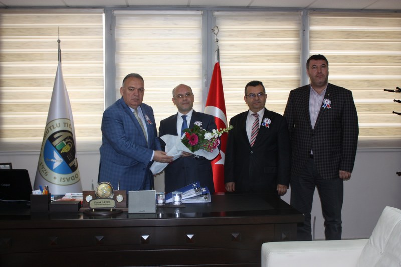 VERGİ DAİRESİ ODAMIZI ZİYARET ETTİ
