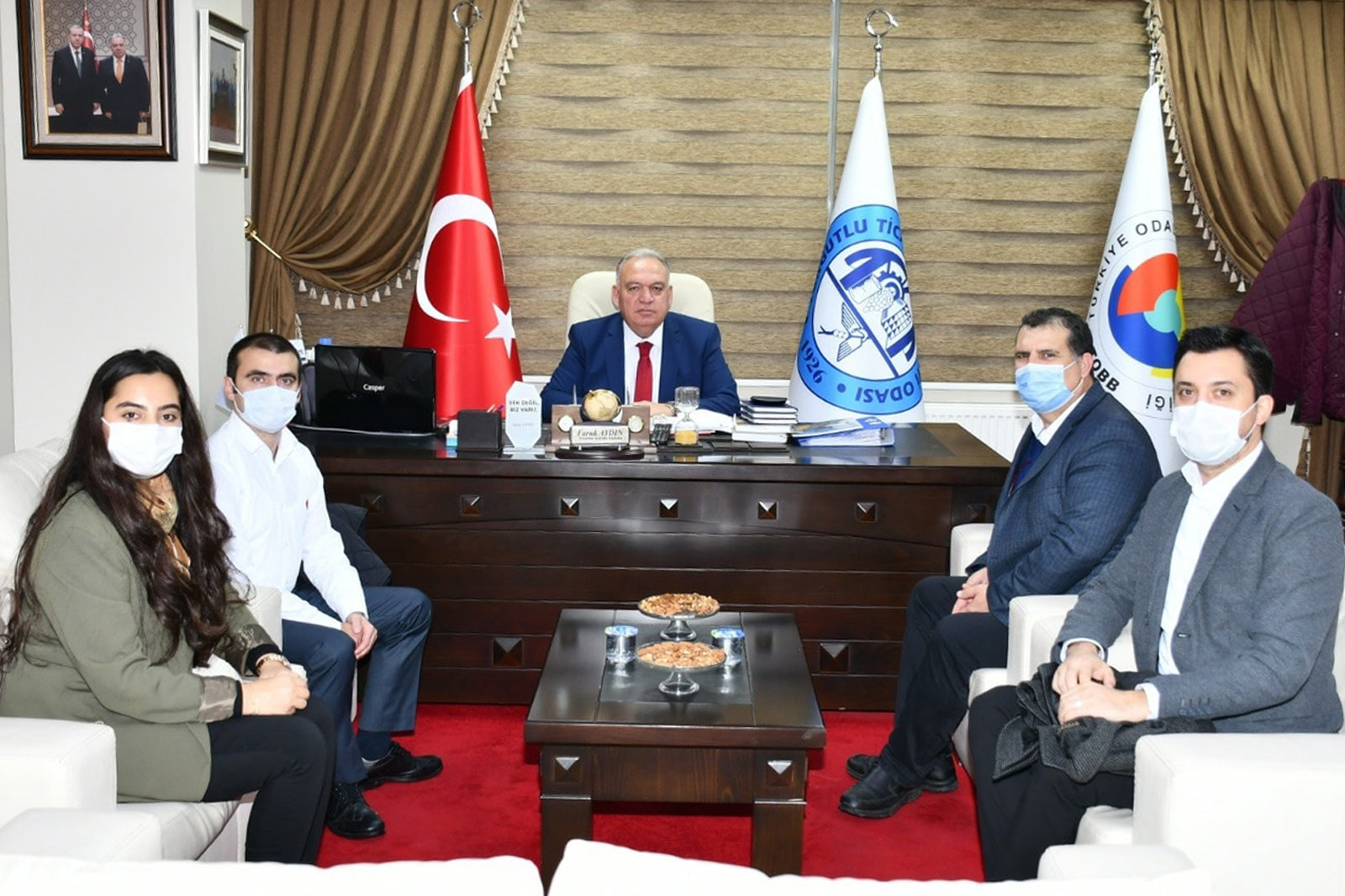 CP Yem'den Başkan Faruk Aydın'a Ziyaret