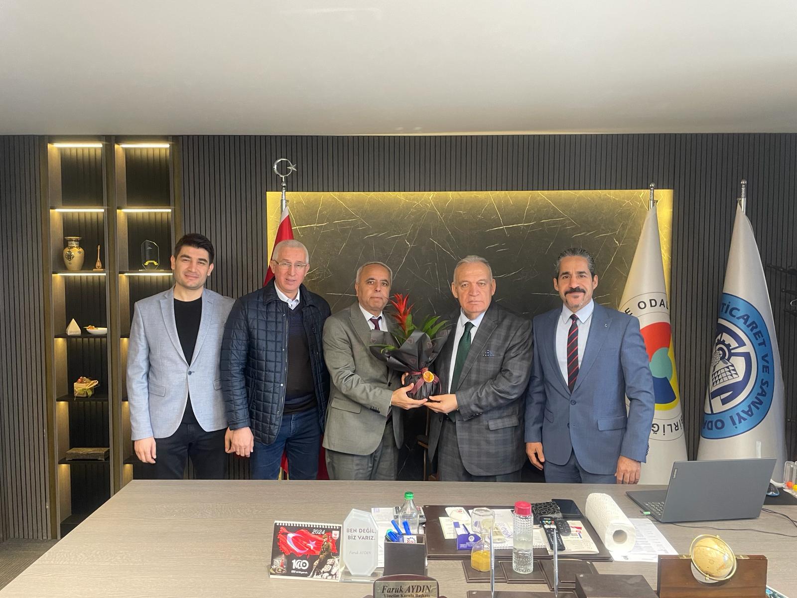 Başkan Aydın'a Turgutlu Bilim Merkezi'nden Ziyaret