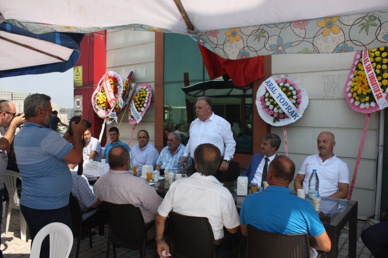 TURGUTLUMUZUN YENİ YATIRIMINA HAYIRLI OLSUN ZİYARETİ