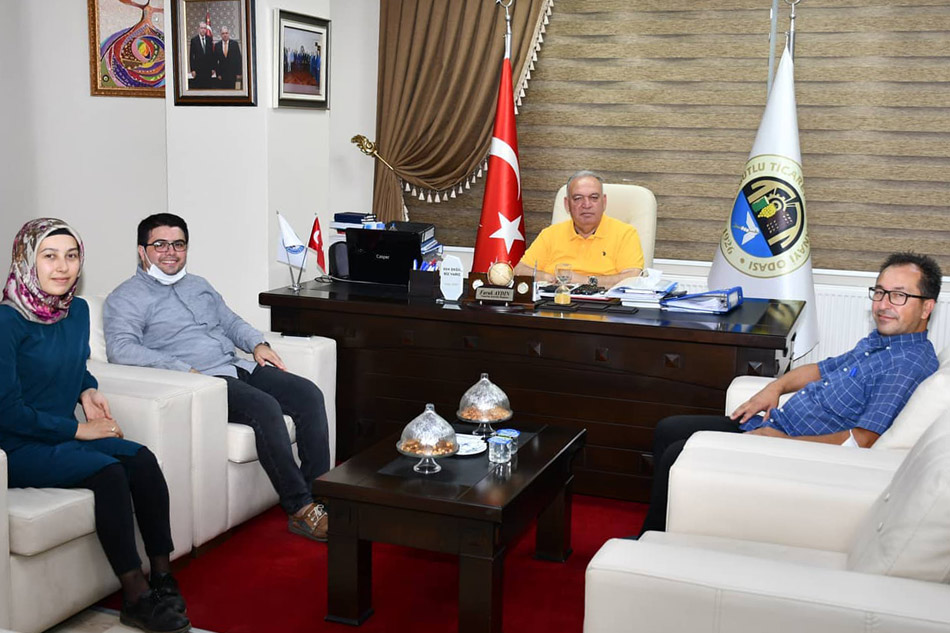 Genç Avukatlardan Başkan Aydın'a Ziyaret