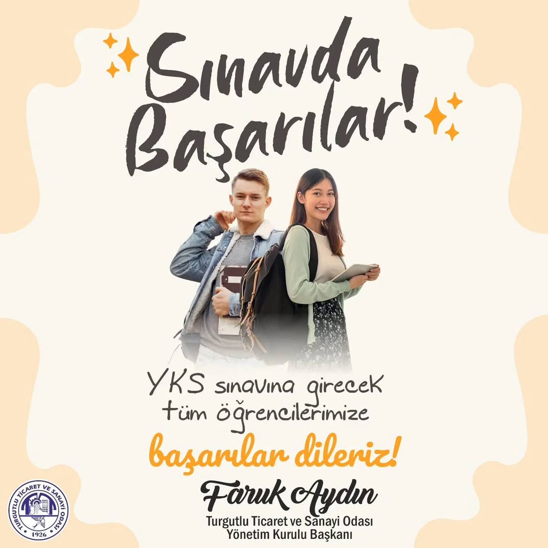 Faruk Aydın’dan YKS Öncesi Başarı Mesajı