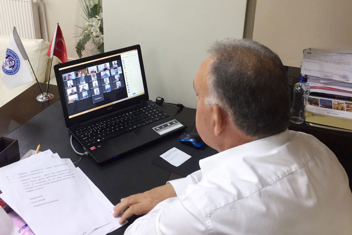 TUTSO Mayıs Ayı Meclis Toplantısı Video Konferansla Yapıldı