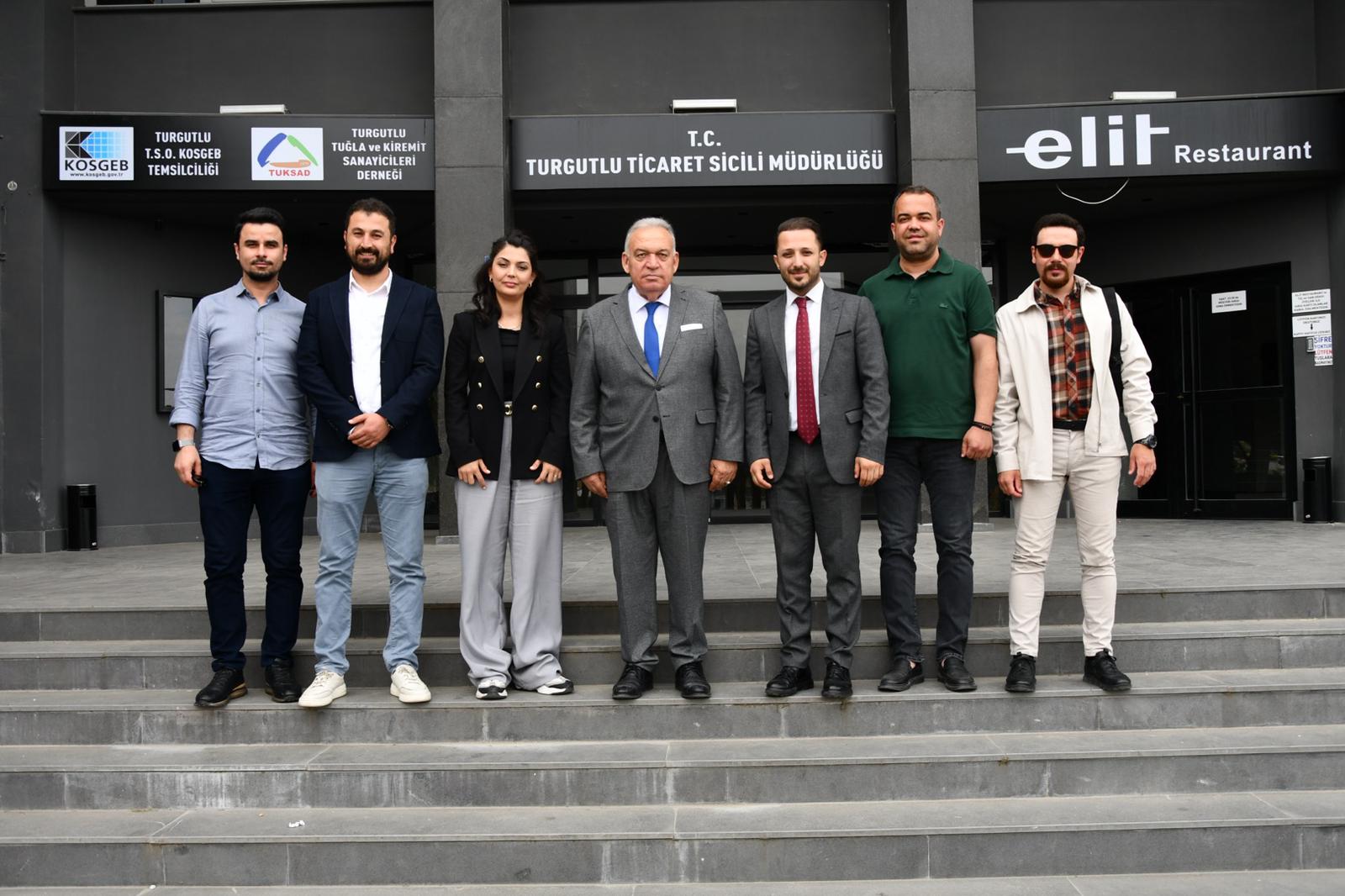 MAGİAD Yönetiminden, Başkan Aydın'a Ziyaret