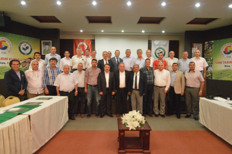 TOBB TARIM KURULU TOPLANTISI RİZE DE YAPILDI