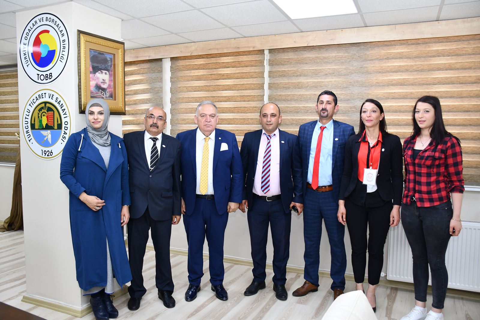 Genç Parti'den, TUTSO Başkanı Faruk Aydın'a Ziyaret