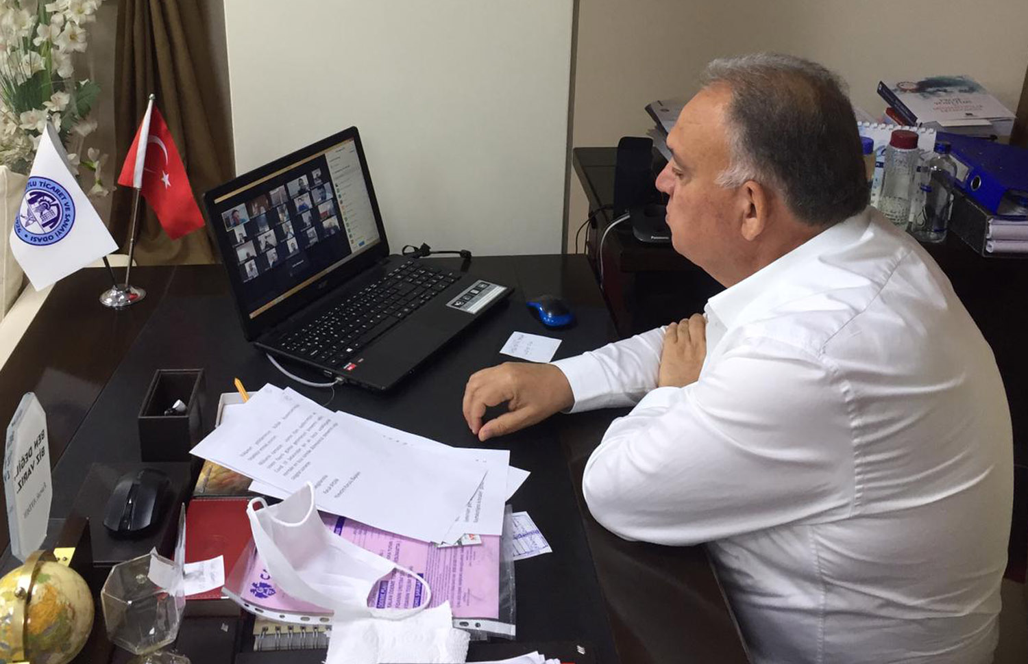TUTSO Meclis Toplantısı Video Konferansla Yapıldı