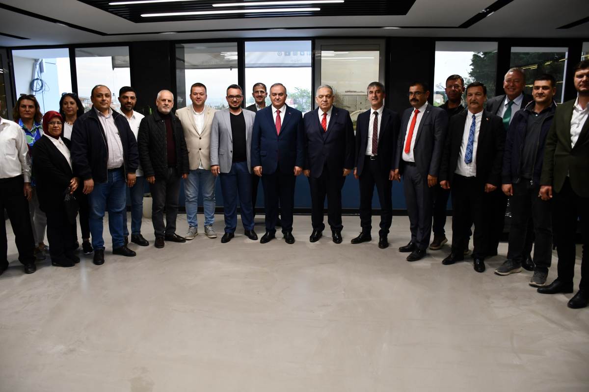 MHP Grup Başkan Vekili Erkan Akçay'dan TUTSO'ya Ziyaret