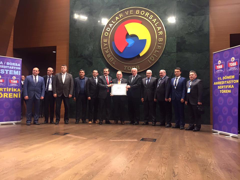 5 YILDIZLI ODA KALİTE BELGEMİZİ YENİLEDİK