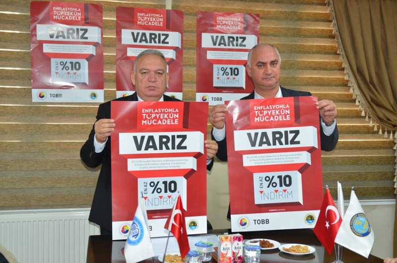ODA VE BORSAMIZDAN ENFLASYONLA MÜCADELEYE DAVET