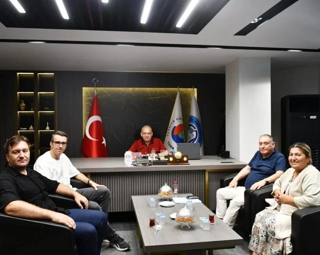 Ahmetli Tarım ve Orman Müdürlüğü’nden Başkan Aydın’a Ziyaret