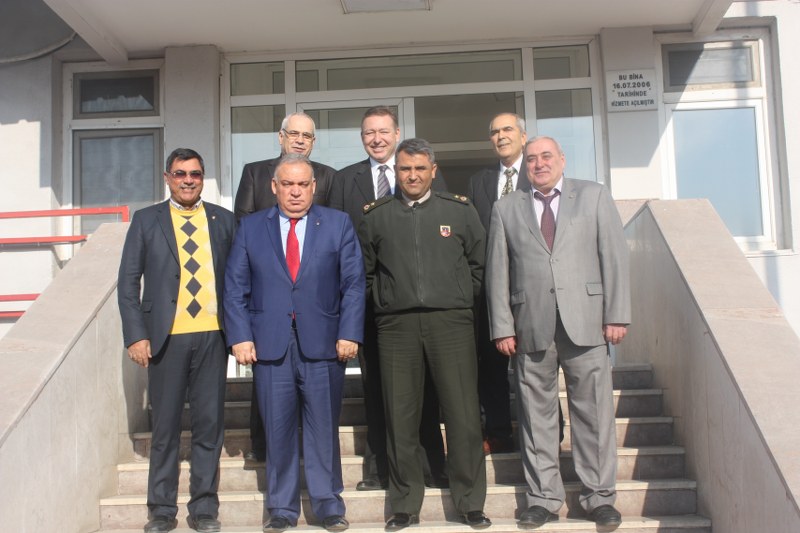 ODAMIZ JANDARMA KOMUTANLIĞI GÖREVİNE BAŞLAYAN EVREN’İ ZİYARET ETTİ