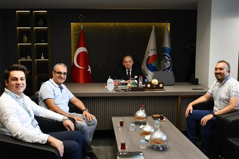 Egeumut Hastanesi'nden Başkan Aydın'a Ziyaret
