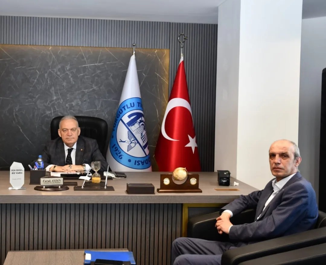 Başkan Aydın, Genel Sekreter Avcı'yla Toplantı Yaptı