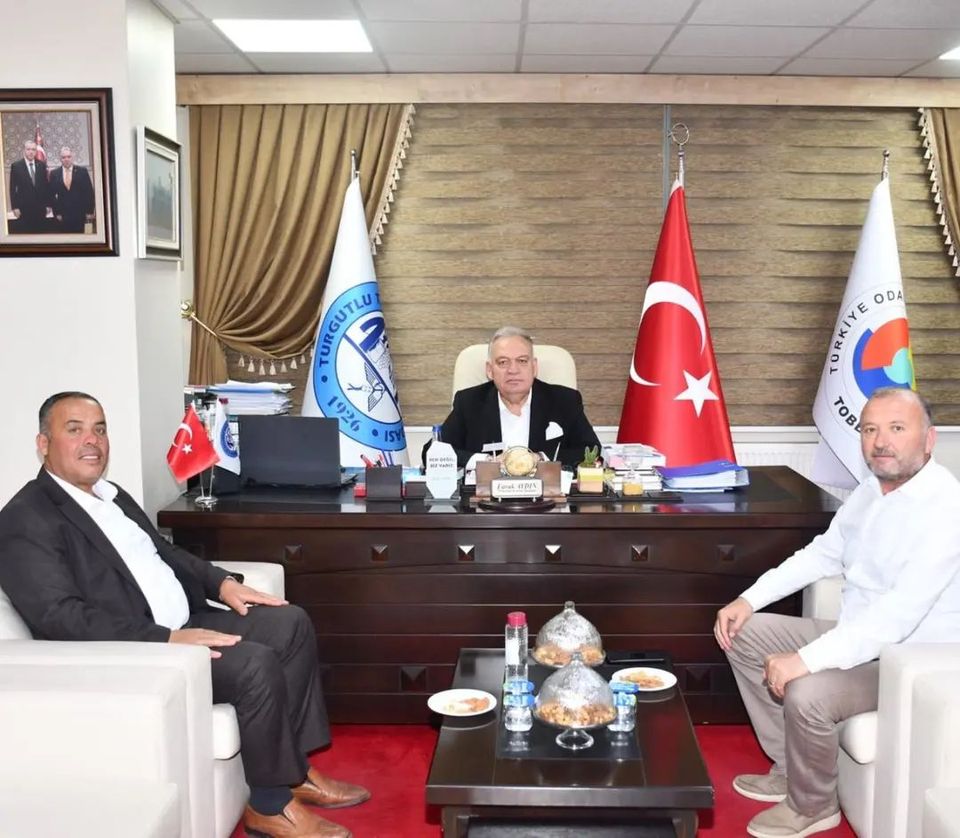 TUTSO Başkanı Faruk Aydın'a AK Partiden Ziyaret