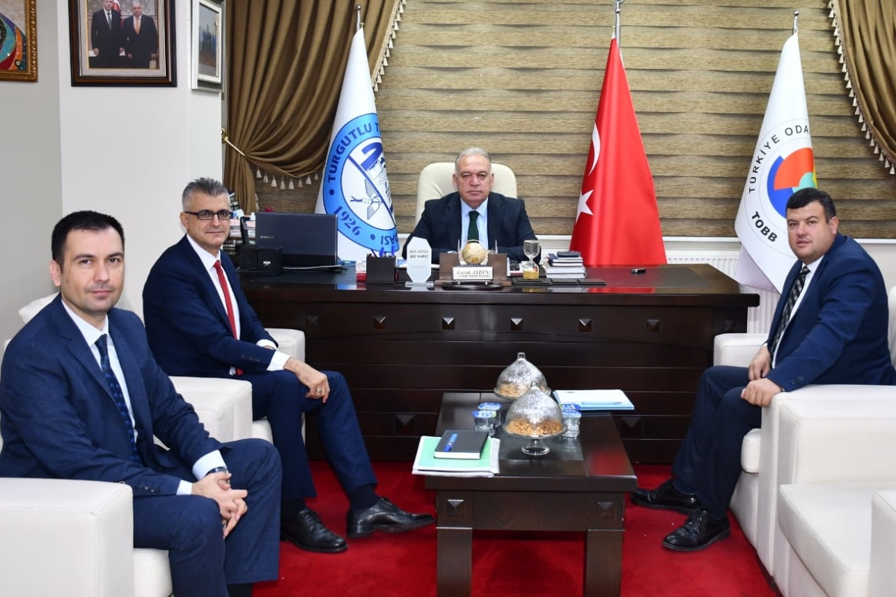 Anadolu Bankası Yetkililerinden Başkan Aydın'a Ziyaret