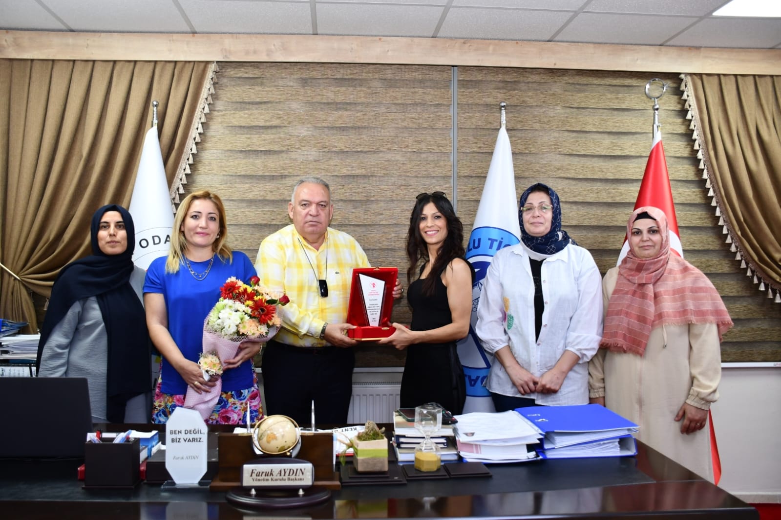 Turgutlu Kadınlar Kulübü Derneği'nden Başkan Aydın'a Ziyaret