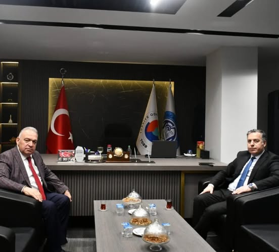 Kaymakam Kapankaya'dan Başkan Aydın'a Ziyaret
