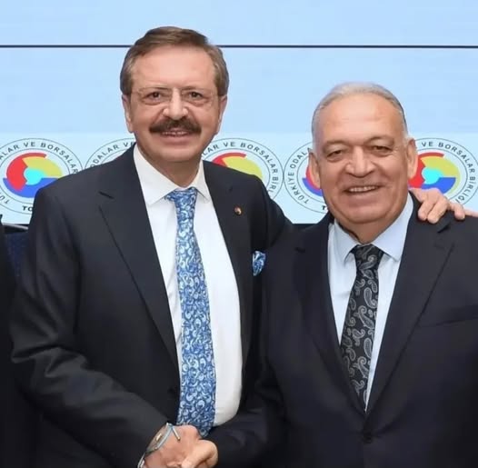 TUTSO Başkanı Faruk Aydın, TOBB Başkanı Hisarcıklıoğlu'nu Tebrik Etti