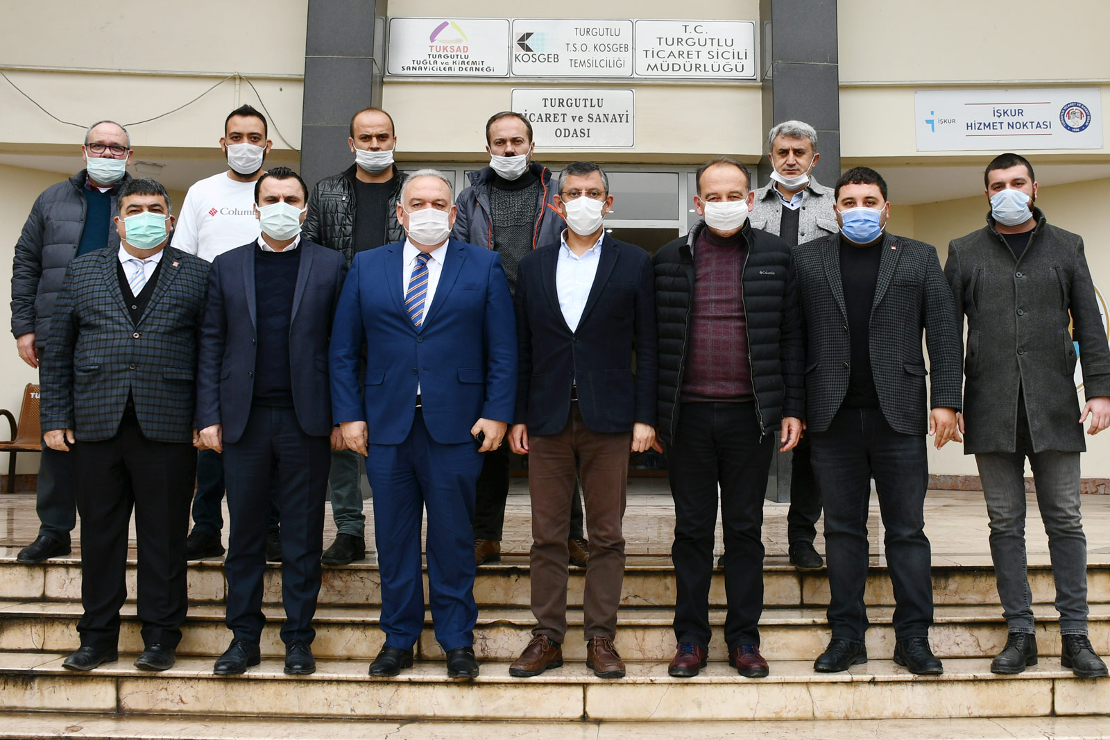 CHP Grup Başkanvekili Özgür Özel'den TUTSO'ya Ziyaret