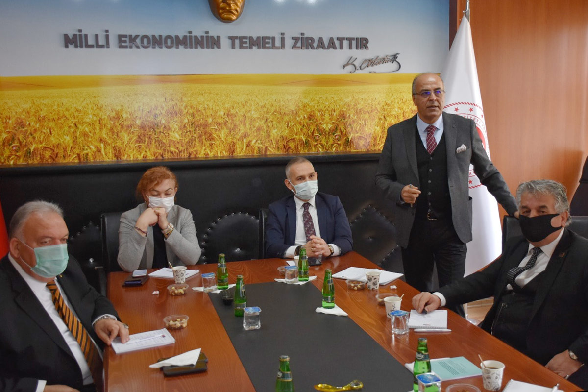 Başkan Aydın, FAO Projesi Toplantısına Katıldı