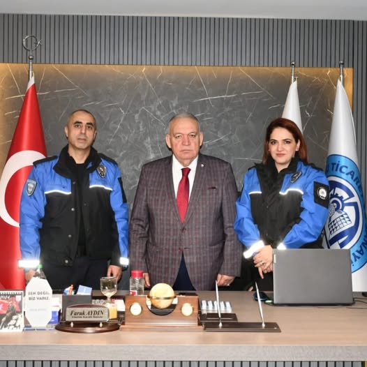 Turgutlu Toplum Destekli Polis Amirliği'nden Başkan Aydın'a Ziyaret