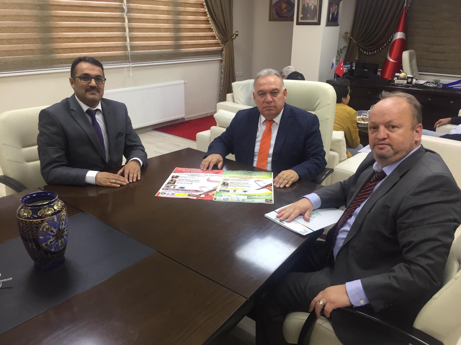 URGANLI İMAM HATİP ORTAOKULUNDAN ODAMIZA ZİYARET