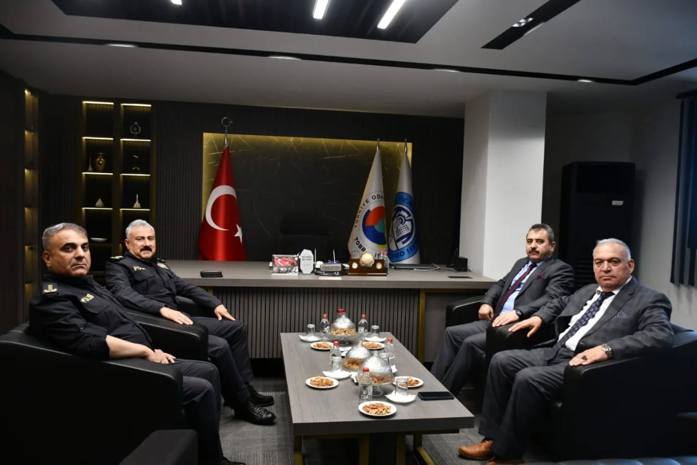 Başkan Aydın, İl Emniyet Müdürü Aktaş'ı Ağırladı
