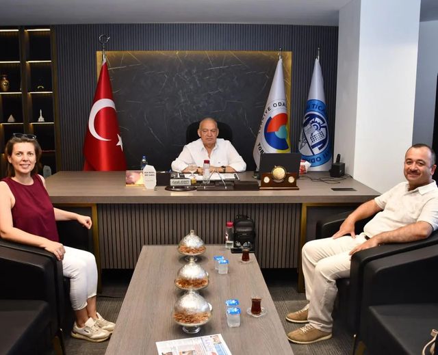 Milli Eğitim Camiasından Başkan Aydın\'a Ziyaret