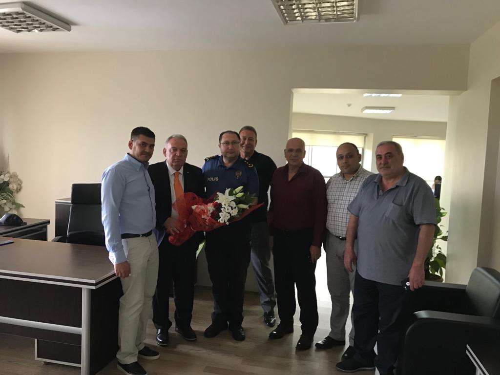 TURGUTLU EMNİYET MÜDÜRLÜĞÜNE ATANAN BALABAN’A ZİYARET
