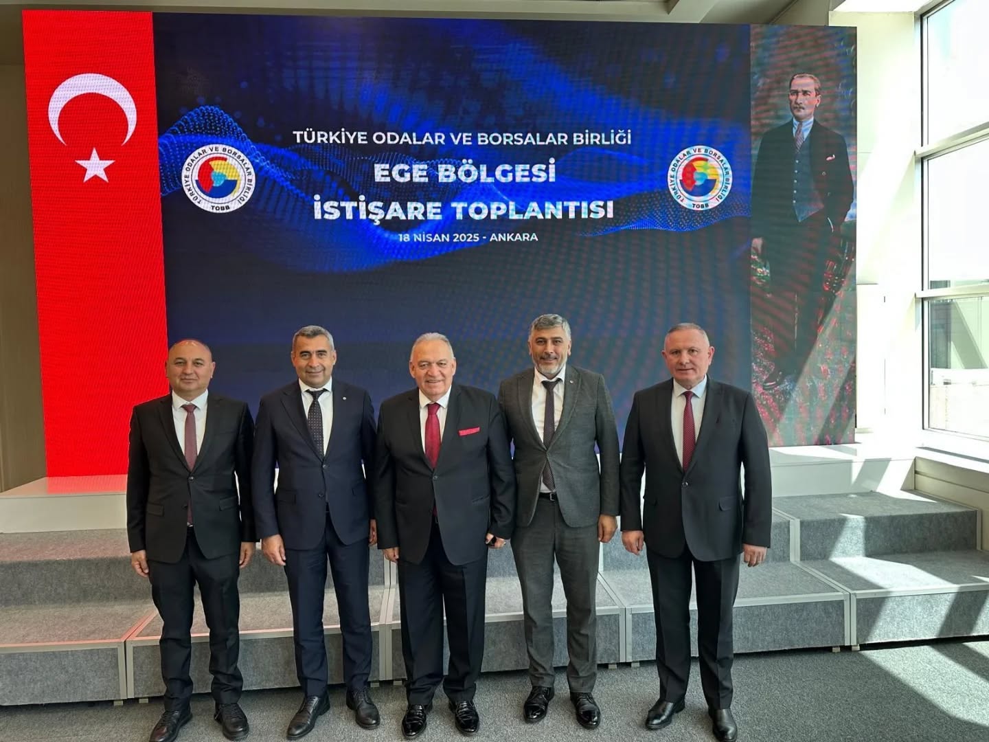 TUTSO Başkanı Faruk Aydın, TOBB Ege Bölgesi İstişare Toplantısına Katıldı