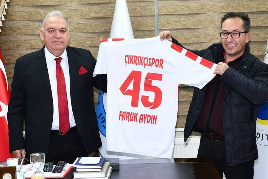 Çıkrıkçı Spor'dan Başkan Aydın'a Ziyaret