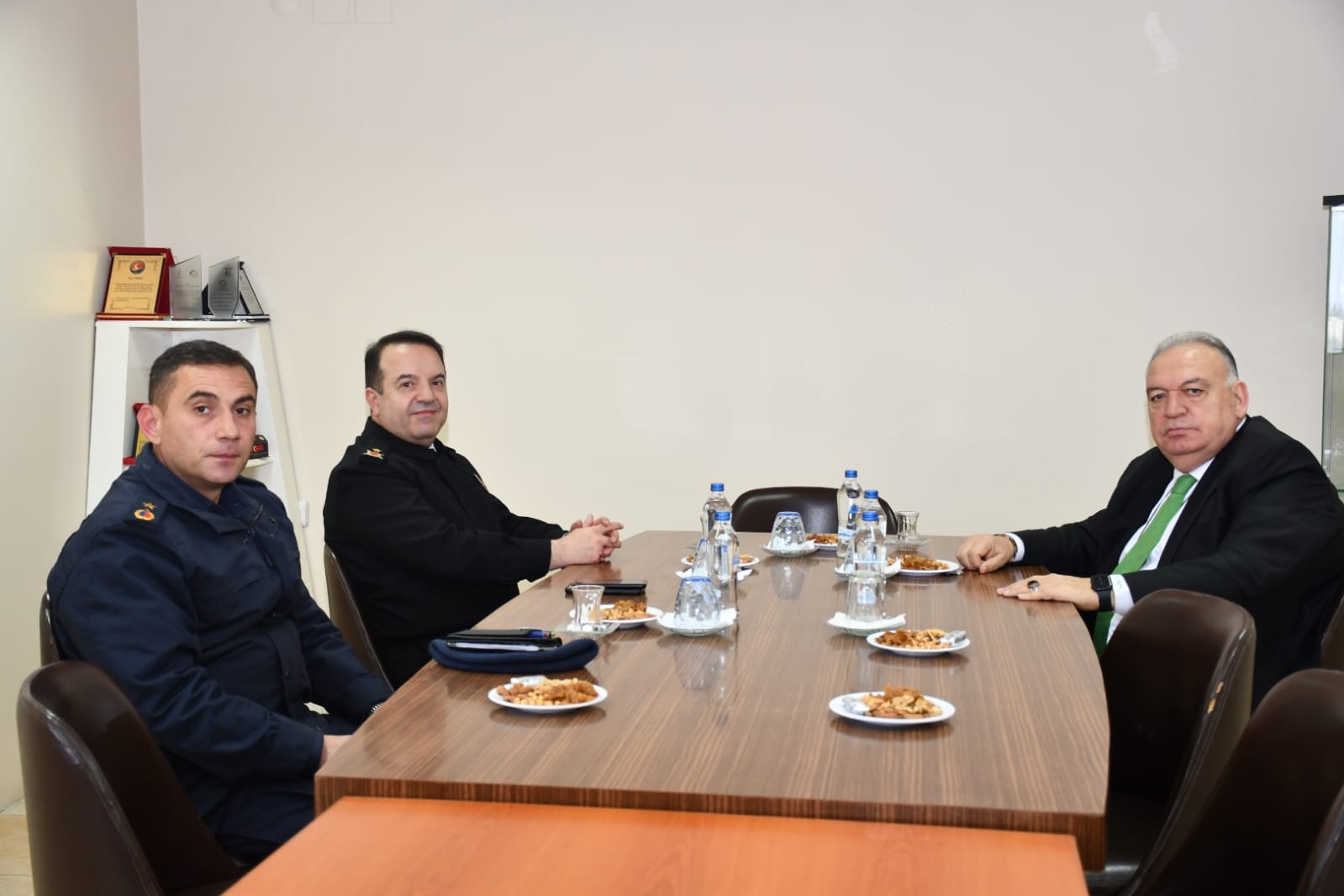 Tuğgeneral Zafer Tombul'dan, Başkan Aydın'a İadei Ziyaret