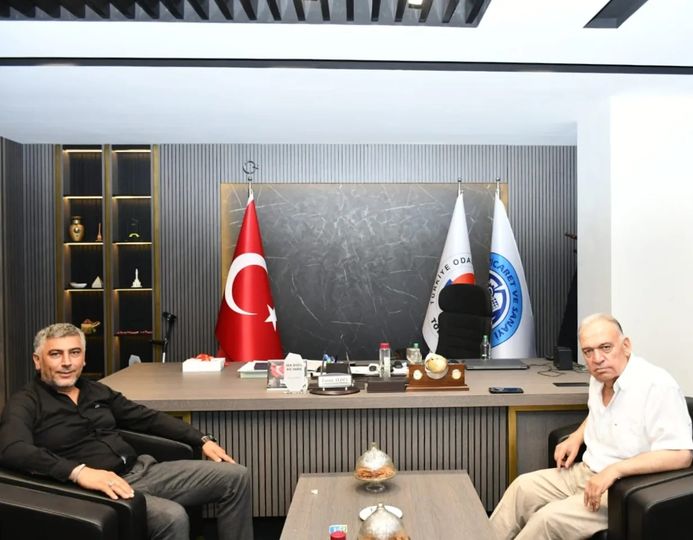 Gördes TSO'dan, Başkan Aydın'a Ziyaret