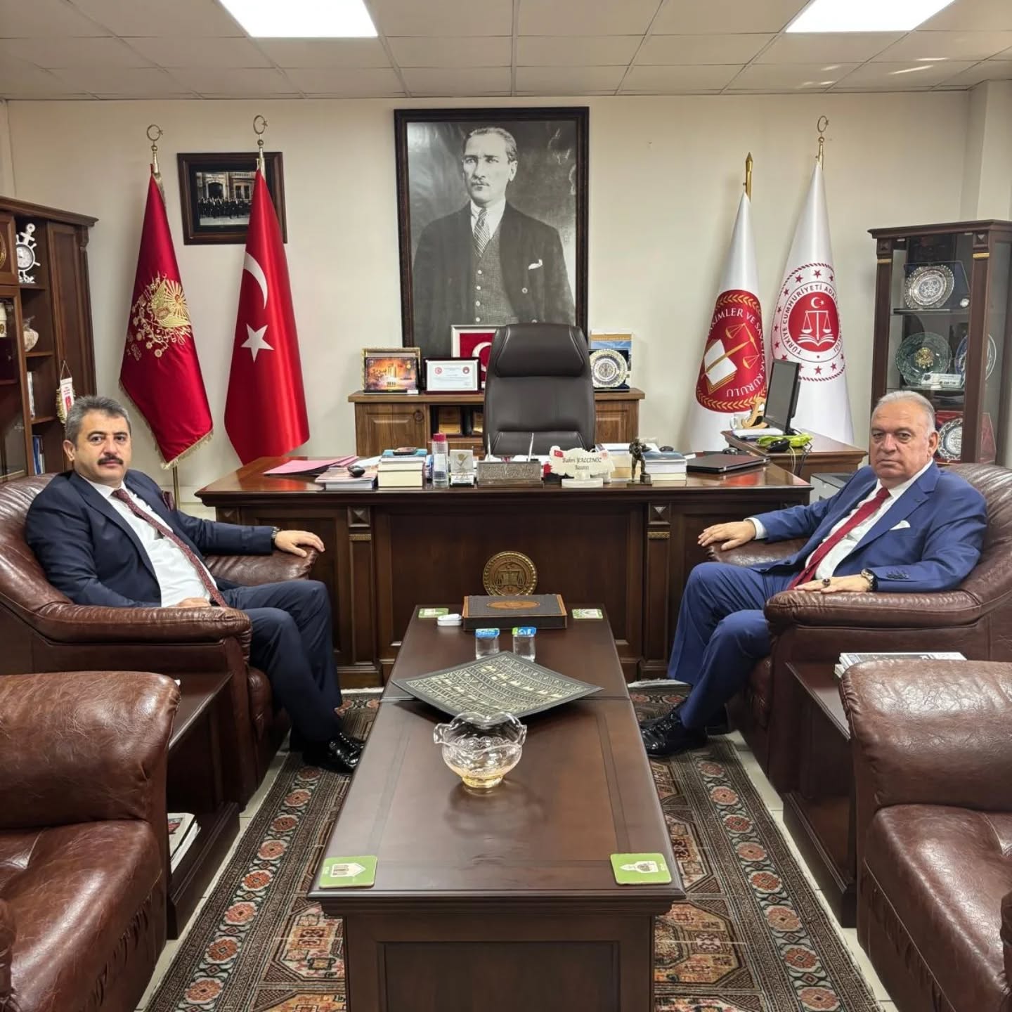 Başkan Aydın\'dan, Başsavcı Yalçınöz\'e Adli Yıl Ziyareti