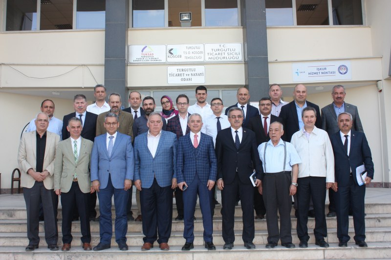 MAKİNECİ TURGUTLU DEĞERLENDİRME TOPLANTISI YAPILDI