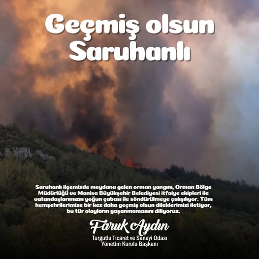 Geçmiş olsun saruhanlı