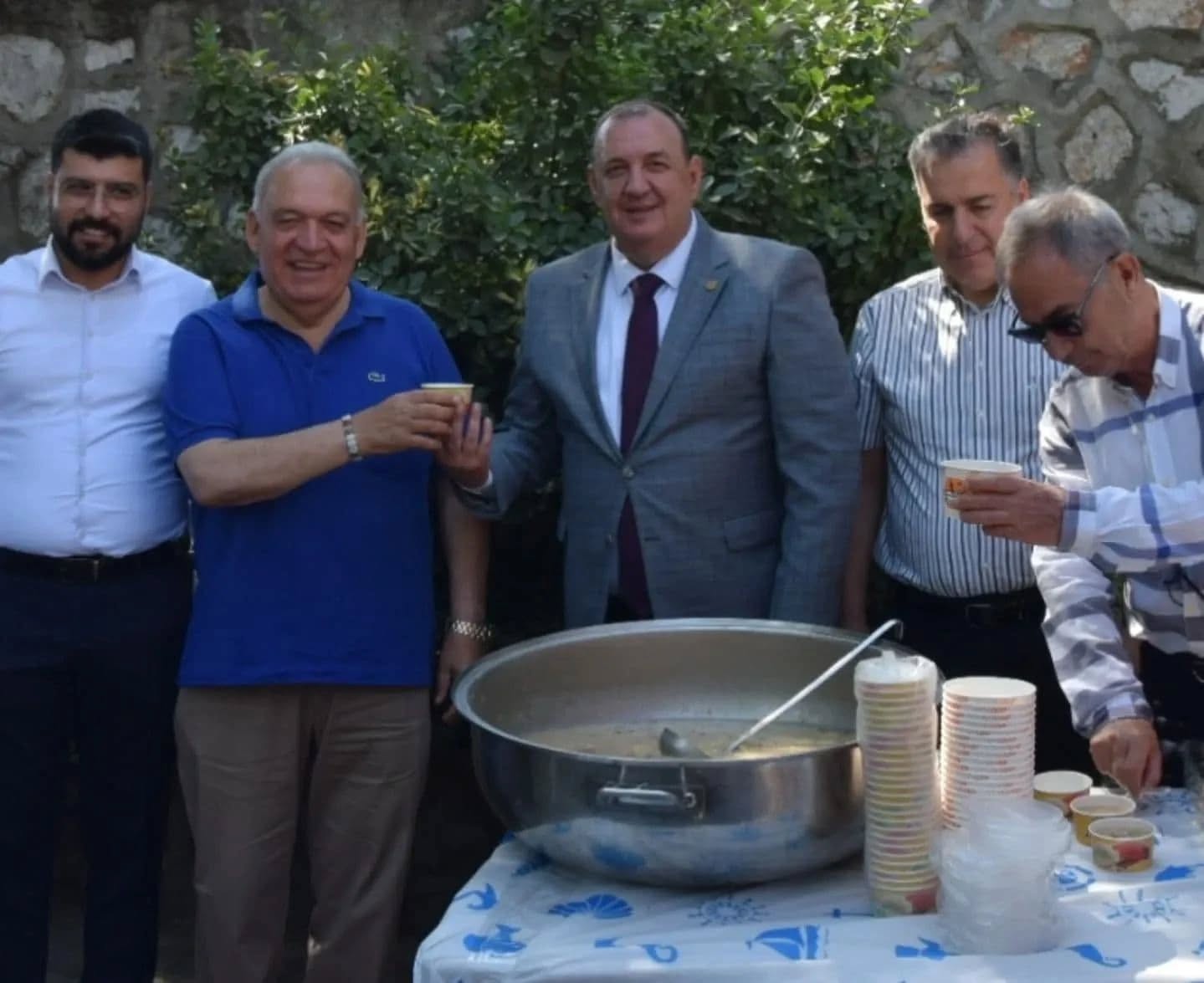 Faruk Aydın Aşure ve Lokma Hayrına Katıldı