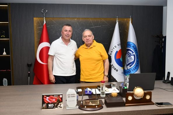 TARİŞ'ten Başkan Aydın'a Ziyaret