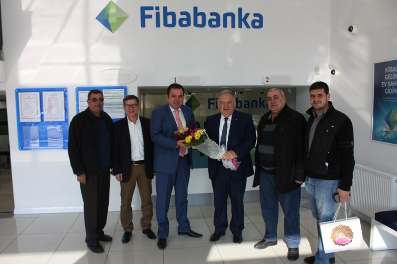ODA YÖNETİMİ OLARAK FİBABANK ŞUBE MÜDÜRÜ ŞAHİN İ ZİYARET ETTİK.