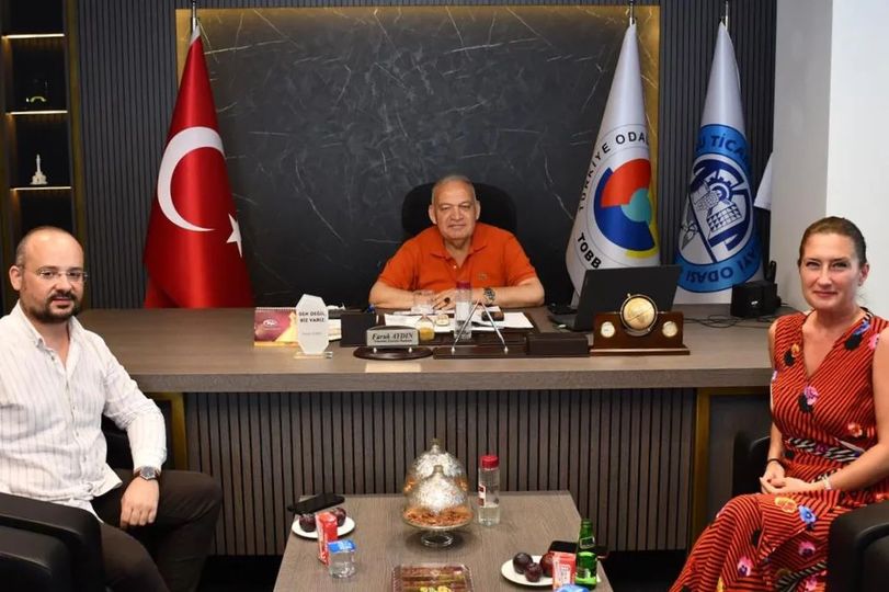 QNB Finansbank'tan Başkan Aydın'a Ziyaret